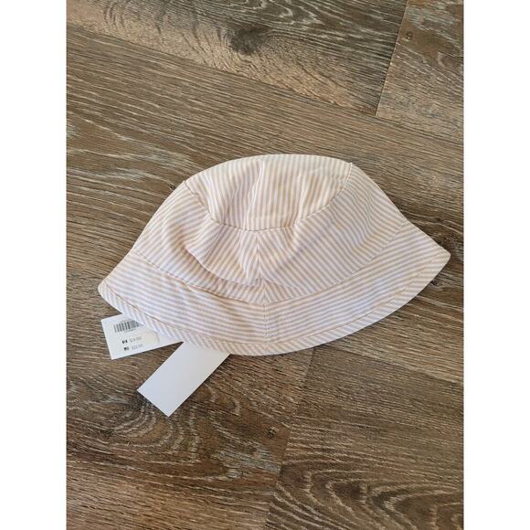 Janie and Jack Baby Sun Bucket Hat Striped Palm Tree Adjustable Chin Strap #8‎ - Picture 3 of 4
